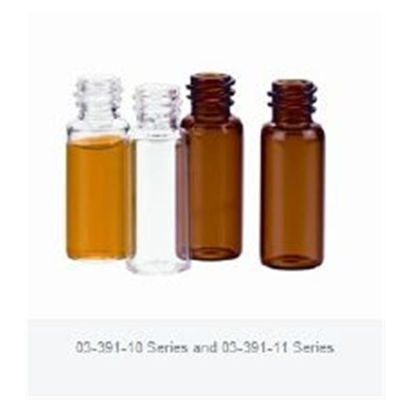 Fisher Scientific Co. Vial Sample Borosilicate Glass 19X65Mm 12Ml Amber 200/Pk - 0339111D
