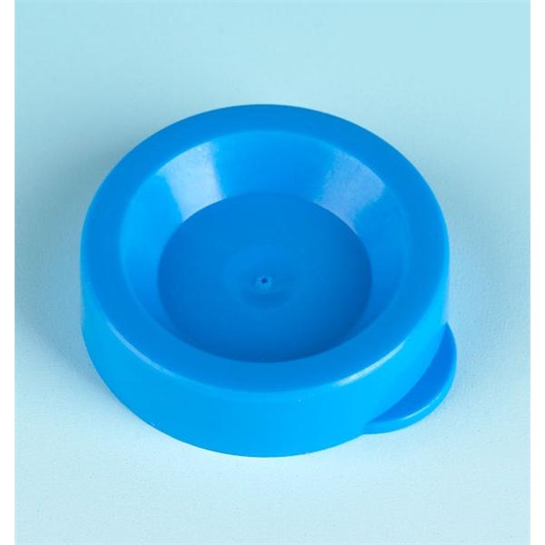 Globe Scientific Snap Cap Polyethylene Blue 500/Bg, 3 Bg/Ca - 113136