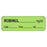 pdc - Drug Label Anesthesia Label Green Paper / Permanent Robinul__mg/mL Date_Time_Init_ Black Medication Name 1/2 X 1-1/2 Inch - Precision Dynamics - 59708922