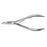 Herbi Feet - Nail Corner Forceps Flat Fine Jaws 5-1/8 Inch Length Stainless Steel - HF478R
