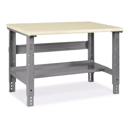 Uline - Industiral Packing Table ULINE 48 X 36 Inch Steel 500 lbs. Weight Capacity Without Drawers 1 Shelf - H-3657-ESD