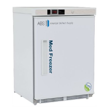 ABS - Undercounter Freezer Vaccine 4.2 cu.ft. 1 Solid Door Manual Defrost - Horizon Scientific - PH-ABT-NSF-UCBI-0420-ADA