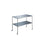 Blickman Industries Table Instrument Howard 48X20X34 4 1.25" Diameter Legs 3" Casters Ea - 117834000