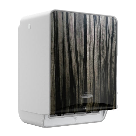 Kimberly-Clark Professional ICON - Paper Towel Dispenser Ebony Woodgrain Touch Free 1 Roll Wall Mount - Kimberly Clark - 58750