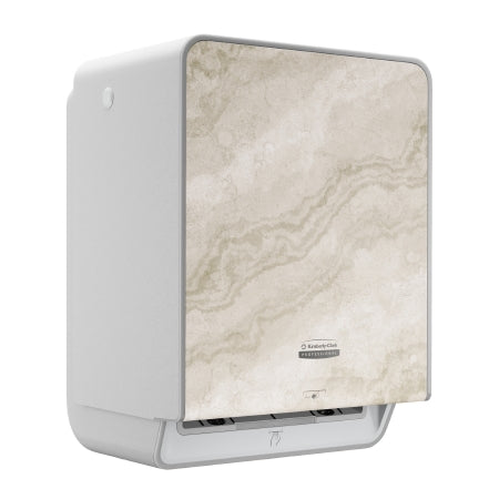 Kimberly-Clark Professional ICON - Paper Towel Dispenser Warm Marble Touch Free 1 Roll Wall Mount - 58740