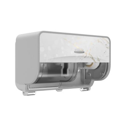 Kimberly-Clark Professional ICON - Toilet Tissue Dispenser Cherry Blossom Manual Pull 2 Rolls Wall Mount - Kimberly Clark - 58732
