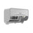 Kimberly-Clark Professional ICON - Toilet Tissue Dispenser Silver Mosaic Manual Pull 2 Rolls Wall Mount - Kimberly Clark - 53698