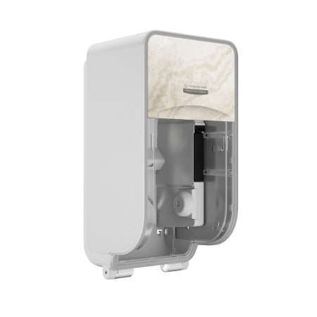 Kimberly-Clark Professional ICON - Toilet Tissue Dispenser Warm Marble Manual Pull 2 Rolls Wall Mount - Kimberly Clark - 58741