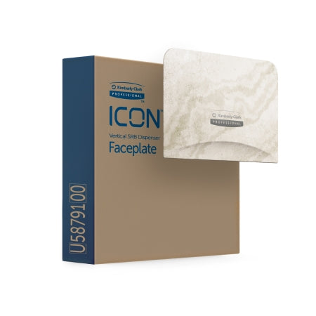 Kimberly-Clark Professional ICON - Toilet Tissue Dispenser Faceplate Warm Marble, 1-1/2 X 4-1/4 X 6 Inch - Kimberly Clark - 58791