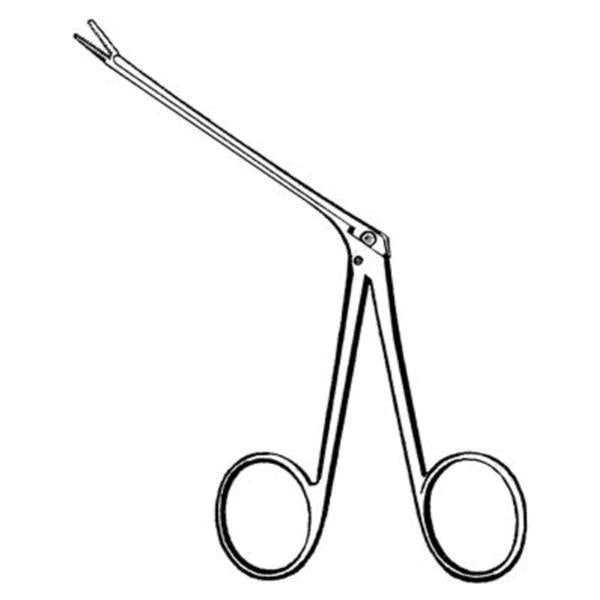 Sklar Instruments Forcep Alligator Hartman Merit 5-1/2" Serrated Angled Stainless Steel Ea - 98-224