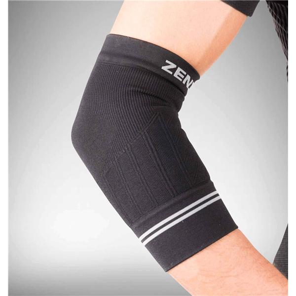 Zensah Sleeve Compression Elbow Black Size Medium Ea - 6061-100-04