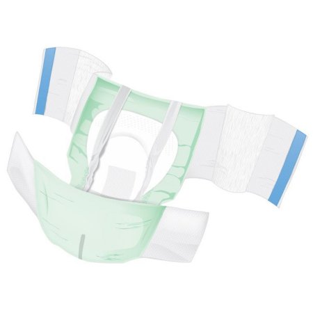 Wings Plus - Unisex Adult Incontinence Brief Size 3, 2X-Large / 3X-Large Disposable Heavy Absorbency - Cardinal - 66093S