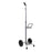 Sunset Healthcare - Oxygen Cylinder Cart One D or E Tank - RES060