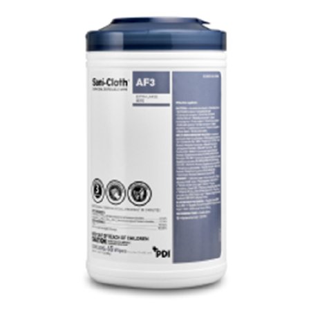 Sani-Cloth AF3 - Surface Disinfectant Cleaner Premoistened Germicidal Manual Pull Wipe 75 Count Canister Mild Scent NonSterile - P72584