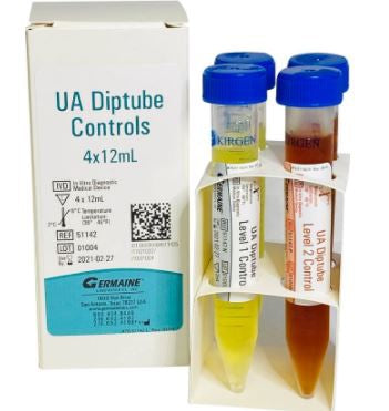 Germaine - Urinalysis Control 4 X 12 mL 1 & 2 Level - Fisher Scientific - 22-111-275