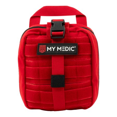 My Medic MYFAK Standard - First Aid Kit Red Nylon Bag - MM-KIT-U-MED-RED-STN