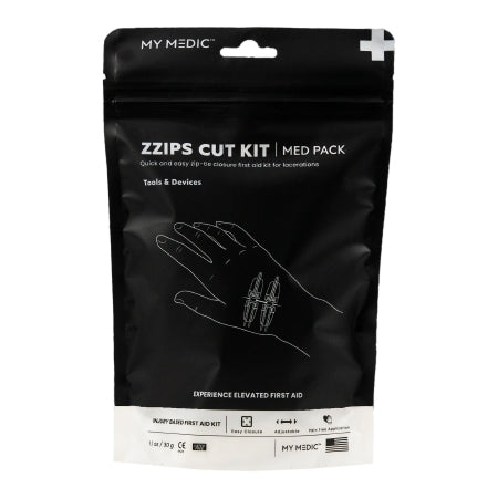 My Medic MED PACKS ZZIPS Cut Kit - First Aid Kit Plastic Pouch - Mymedic - MM-SPL-MD-PK-ZZIP-CUT-EA