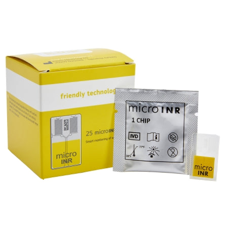 microINR - Microfluidics Chip 3 µL Sample Volume, Individually packed For Meter - CHC0025AD