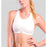 Zensah Bra Running Sports Small/Medium White Each - 9310-101-01