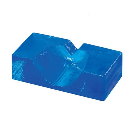 AliMed AliBlue - Heel Cup Positioner 3-1/4 W X 6 D X 1-3/4 H Inch Gel Freestanding - 960907