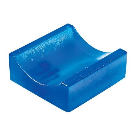 AliMed AliBlue - Contoured Head Rest Positioner 7 W X 7 D X 3-1/4 H Inch Gel Freestanding - 960893