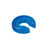 AliMed AliBlue - Pediatric Horseshoe Donut Positioner 5-1/2 OD X 2-1/4 ID X 1-1/4 H Inch Gel Freestanding - Alimed - 960895