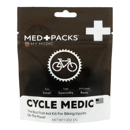 My Medic MED PACKS Cyclist - First Aid Kit Plastic Pouch - Mymedic - MM-MED-PACK-CYCL-EA
