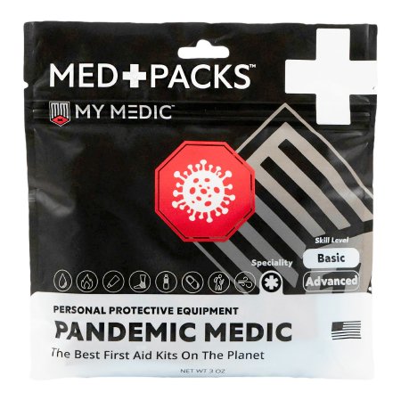 My Medic MED PACKS Pandemic - First AId Kit Plastic Pouch - Mymedic - MM-KIT-SPL-PNDMC-3PLY-EA