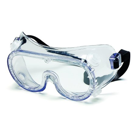 MCR Safety / Crews - Protective Goggles Fit Over Anti-fog / Anti-scratch Coating Clear Tint Polycarbonate Lens Clear Elastic Strap One Size Fits Most - 2235R
