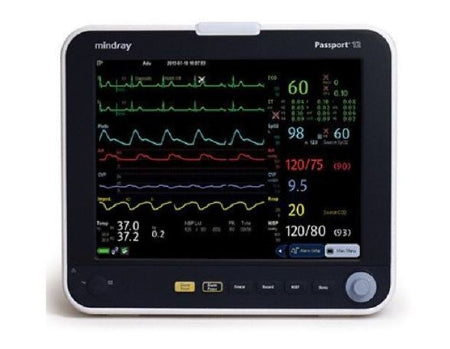 PassPort - Patient Monitor Spot Check and Vital Signs Monitoring ECG, NIBP, Respiratory, Temperature AC Power - 6105F-PA00001_DEMO