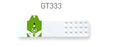Rightest - Blood Glucose Test Strips 144 per Case GOD Immobilized Enzyme Layer For use with GT333 Meter - Bionime - 99GS230TA1
