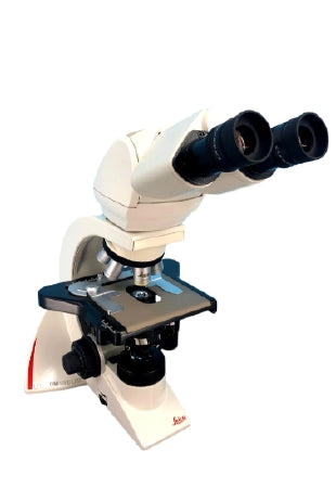 Leica DM1000 - Microscope Binocular Head 2.5X, 4X, 10X, 20X, 40X Ergo Ceramic Stage - Accu-Scope - L-DM1000-DERM