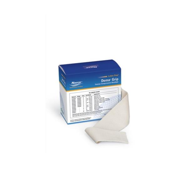 Northcoast Medical Stockinette Compression Dema Grip Cotton/Elastic 4"X33' Natural Lf Size F Ea - NC42505