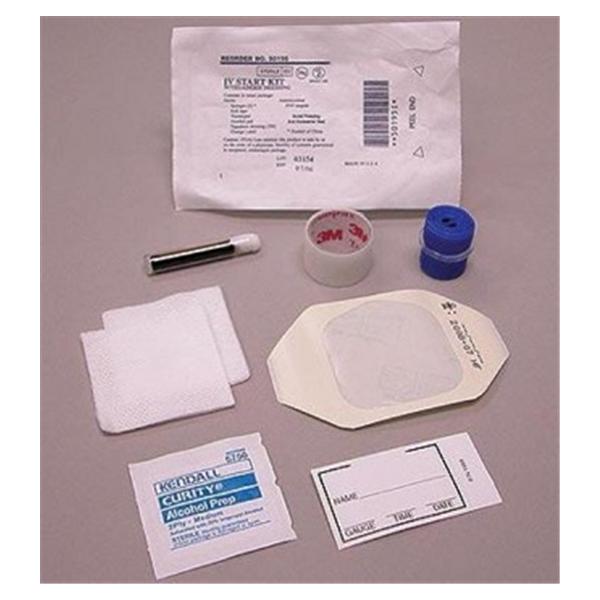 Trinity Laboratories Kit Iv Starter With Dressing/Povidone-Iodine Ampule 100/Ca - 50195