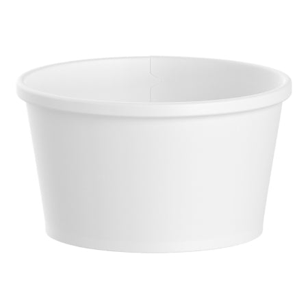 Flexstyle - Food Container White Single Use Paper 3-1/10 Dia X 3-9/10 Dia X 2-1/5 H Inch - HS4085-2050