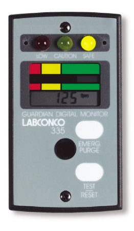 Guardian - Digital Airflow Monitor 115V, 60Hz For use with Fiberglass 30 Laboratory Hoods - 9743201