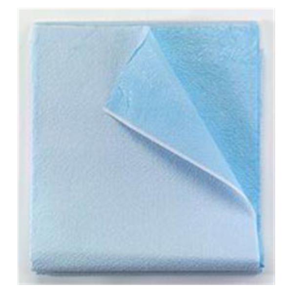 Tidi Products Drape Sheet 40 In X 90 In Blue 1 Ply Tissue / Poly 50/Ca - 980929