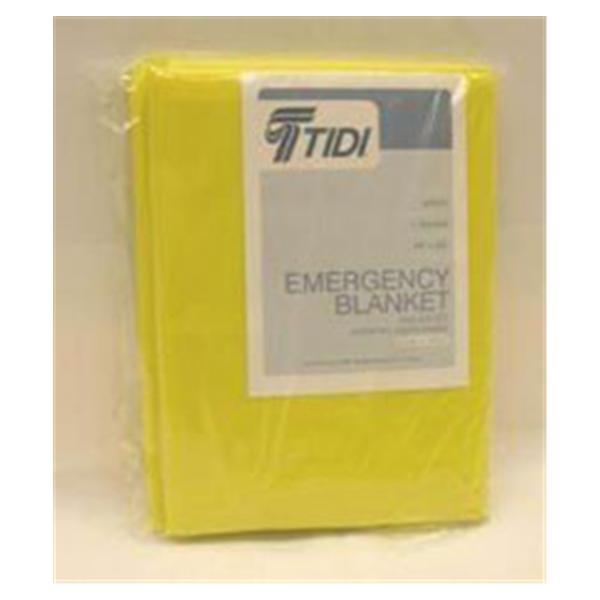 Tidi Products Blanket Emergency 58X90" Kcd Yellow Ea, 18 Ea/Ca - 980043