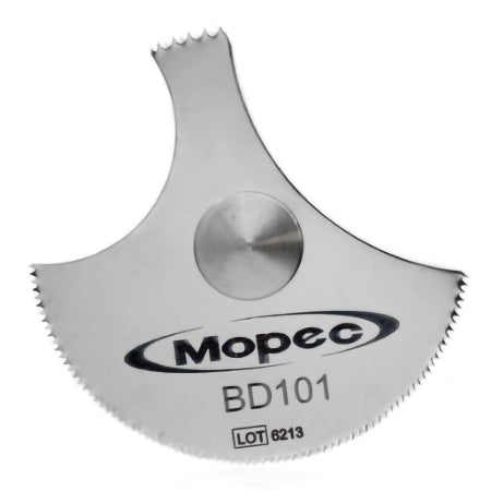 Mopec - Autopsy Saw Blade Large Section Blade 2-1/2 Inch Diameter Stainless Steel NonSterile Reusable - BD101