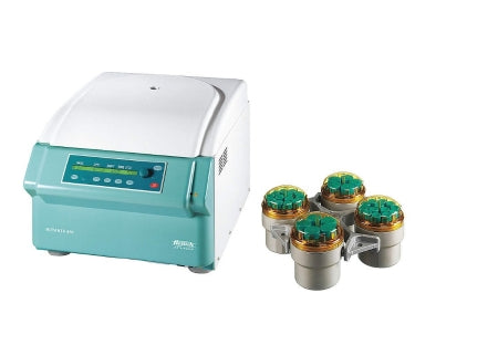 Rotana 460R - Refrigerated Benchtop Centrifuge Cell Culture Package Swinging Bucket Rotor 4,600 RPM Max Speed - Hettich Instruments - 460RCELLCULTURE4-BC