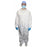 Carter-Health Disposables - Coverall Medium White Disposable NonSterile - CH9615MIC-M-BX