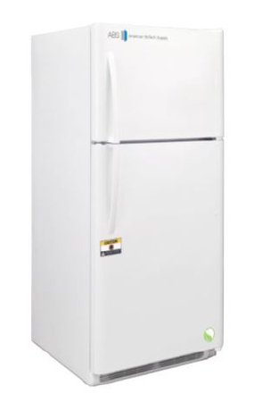 ABS - Refrigerator / Freezer Hydrocarbon 20 cu.ft. 2 Solid Swing Doors Automatic / Cycle Defrost - Horizon Scientific - ABT-HC-RFC20A
