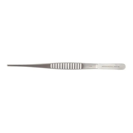 Marina Medical - Tissue Forceps DeBakey 6 Inch Length Surgical Grade Stainless Steel NonSterile NonLocking Thumb Handle Straight 2.7 mm Wide Tips - 060-500