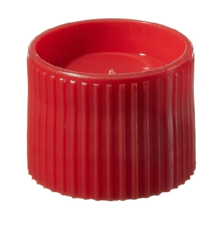 Thermo Scientific Capitol Vial - Tube Closure Polypropylene Screw Cap Red 15 mm Outer Diameter For 10 mL / 12 mL Serum Transport Tubes NonSterile - 14376100