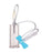 Sol-Care - Blood Collection Needle with Holder 21 Gauge 3/4 Inch Needle Length Safety Needle 12 Inch Tubing Length Sterile - Smiths Medical - 110201030002