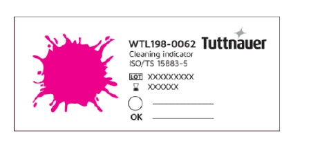 Tuttnauer - Cleaning Indicator - Tuttnauer Usa - WTL198-0062