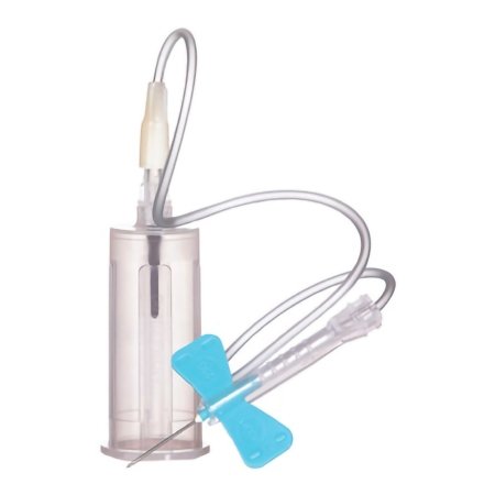 Sol-Care - Blood Collection Needle with Holder 23 Gauge 3/4 Inch Needle Length Safety Needle 12 Inch Tubing Length Sterile - 110201030006