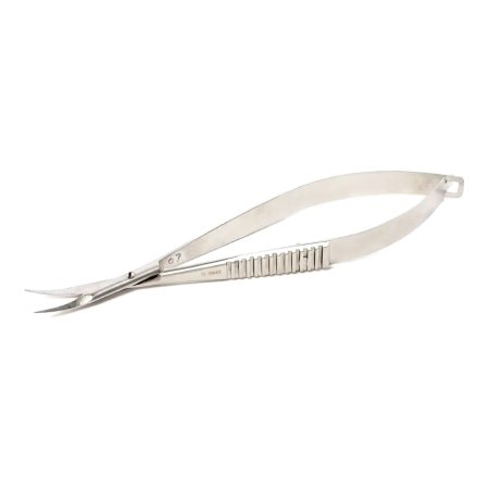 Marina Medical - Stitch Scissors Westcott 4-1/4 Inch Length OR Grade German Stainless Steel NonSterile Serrated Thumb Handle with Spring Curved - 170-125