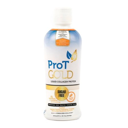 ProT Gold - Oral Protein Supplement Orange Creme Ready to Use 30 oz. Bottle - OPPTCPLPRGOC3001OZ