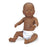 Nasco - Newborn Manikin Full Body / Dark Skin Tone Boy Newborn 5 lbs. Fabric / Vinyl - SB34424